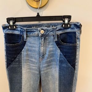 American Eagle hi-rise Jeggings Crop